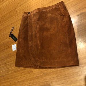 New Free People Blank NYC Suede Mini Skirt Size 27